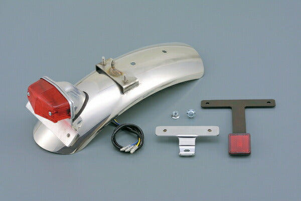 ステンレスショートフェンダー リアフェンダー(ルーカステール付キ)W650