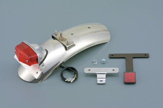 ステンレスショートフェンダー リアフェンダー(ルーカステール付キ)W650