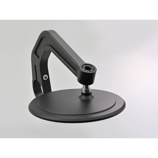 ハイビジミラー バーエンドミラー YAIBA CIRCLE ブラック スリムタイプ 1個入り