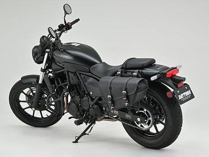 DHS-38 サドルバッグ スラッシャー/左側 ブラック H245×W420×D150mm 11L