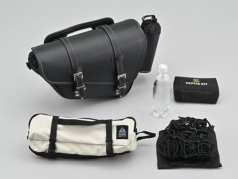DHS-39 サドルバッグ スラッシャー/右側 ブラック H245×W420×D150mm 11L