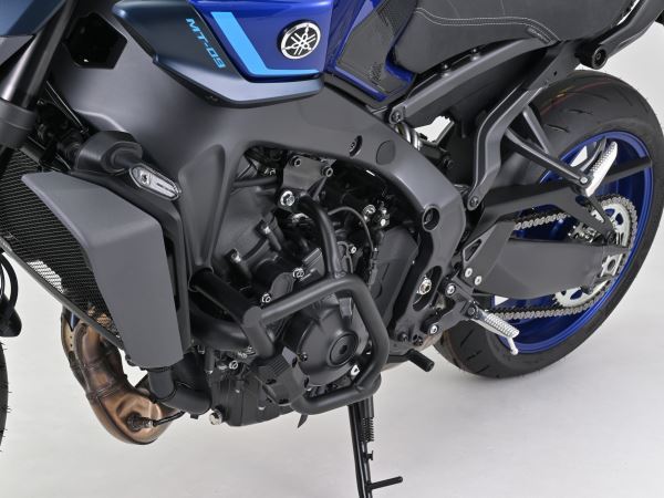 パイプエンジンガード MT-09/SP/Y-AMT マットブラック 左右セット