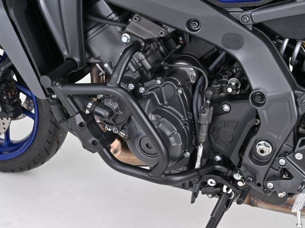 パイプエンジンガード MT-09/SP/Y-AMT マットブラック 左右セット