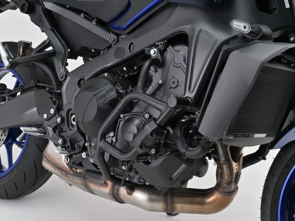 パイプエンジンガード MT-09/SP/Y-AMT マットブラック 左右セット