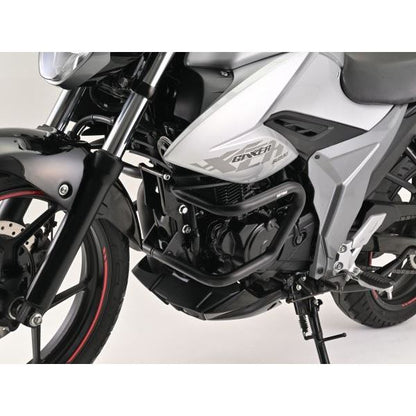 パイプエンジンガード マットブラック ジクサー150/250 左右セット