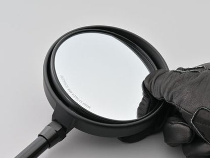 ハイビジミラー Z2 モンスターミラー ショート ブラック M10 正ネジ 左右共通 片側1本入り