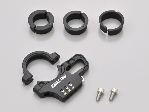 スレンダーヘルメットロック ダイヤルタイプ ケーブルなし 汎用品