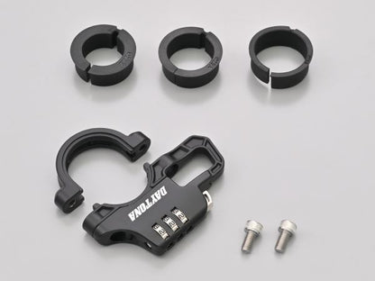 スレンダーヘルメットロック ダイヤルタイプ ケーブルなし 汎用品