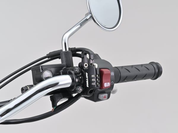 スレンダーヘルメットロック ダイヤルタイプ ケーブルなし 汎用品