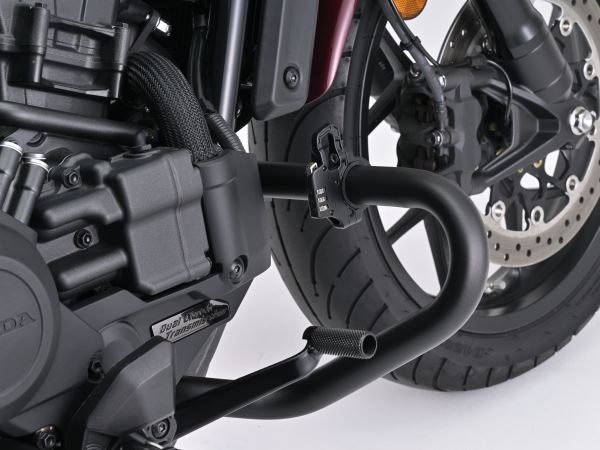 スレンダーヘルメットロック ダイヤルタイプ ケーブルなし 汎用品