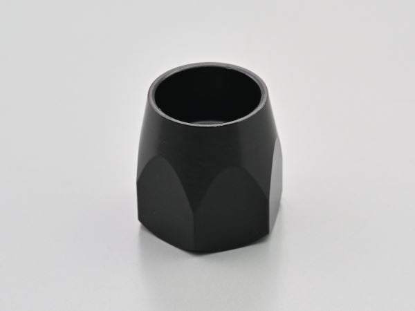 Mirror Nut Black M10 x P1.25 Right-hand Thread