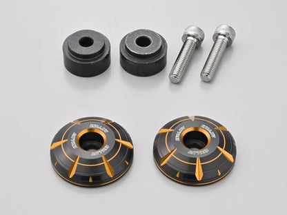 PREMIUM ZONE Handlebar End Plugs HANABI Gold Rebel 1100 / GB350 / GB350 S