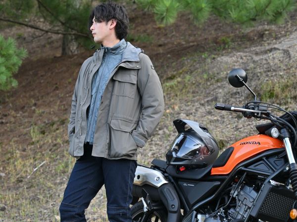 DJ-007R マウンテン3WAYパーカー チャコール