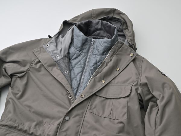 DJ-007R マウンテン3WAYパーカー チャコール