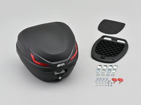 ジビ GIVI B27NX 未塗装ブラック 27L