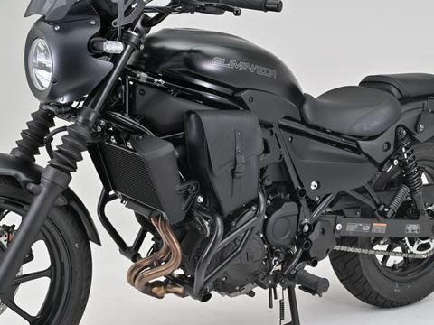 HB DHS-40 フレームバッグ ブラック 左側 1.5L エリミネーター/SE