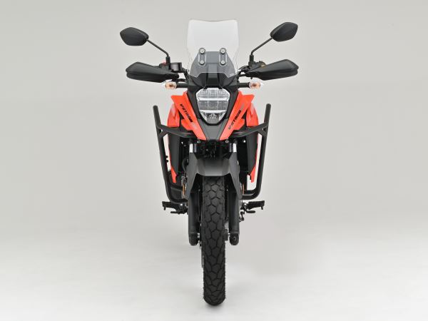 パイプエンジンガード Upeer マットブラック V-ストーム250SX