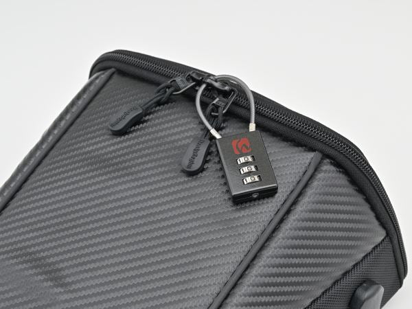 DLK010 コンパクトダイヤルロック ガンメタ ストレートタイプ