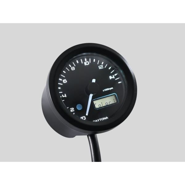 VELONA 電気式タコメーター Φ48 15000rpm ブラック