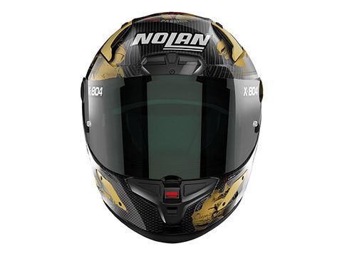 ノーラン NOLAN X-804RS ウルトラカーボン CHECA ゴールド/25 S