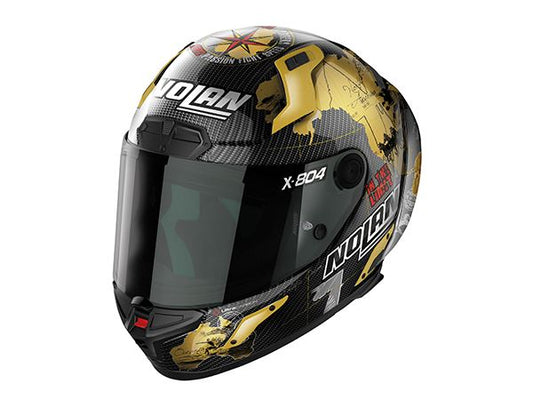 ノーラン NOLAN X-804RS ウルトラカーボン CHECA ゴールド/25 L