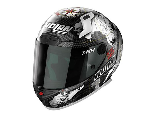 ノーラン NOLAN X-804RS ウルトラカーボン CHECA ホワイト/24 S