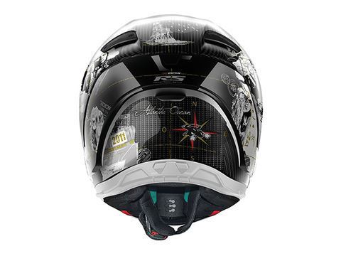 NOLAN X-804RS Ultra Carbon CHECA White/24 S