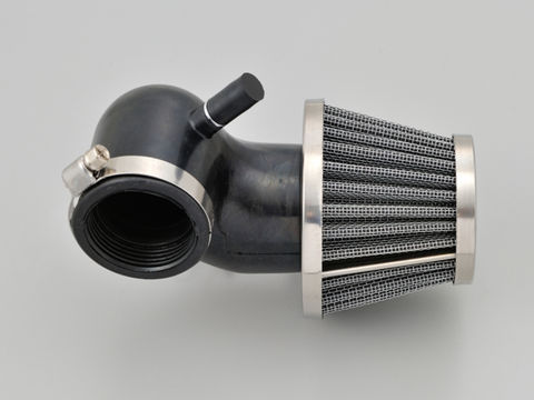Super Power Filter φ35 with φ5 Nipple, 90-Degree Angle (Compatible with Emission Models)