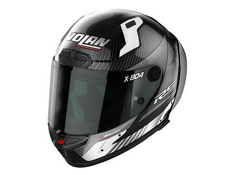 NOLAN X-804RS Ultra Carbon HOTLAP White/12 M