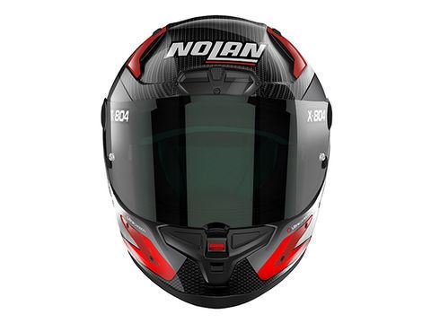 ノーラン NOLAN X-804RS ウルトラカーボン HOTLAP レッド/13 L