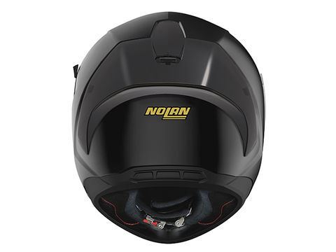 NOLAN N606 SPORT FLAT BLACK Gold/17 XL