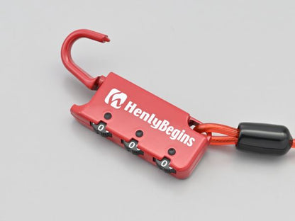 DLK120R コンパクトダイヤルロック レッド カールコードタイプ