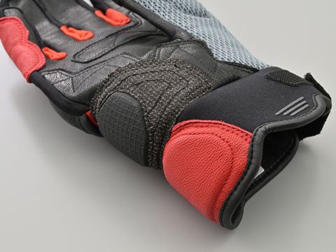 DG-008 コンフォートエアフローメッシュグローブ ブラック/レッド M