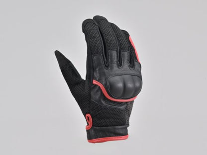 DG-009 Short Airflow Mesh Gloves Red S