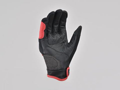 DG-009 Short Airflow Mesh Gloves Red S