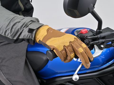 DG-010 Throwback Mesh Gloves Brown L