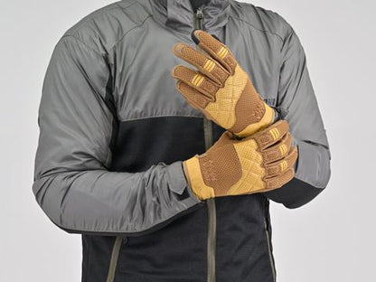 DG-010 Throwback Mesh Gloves Brown L