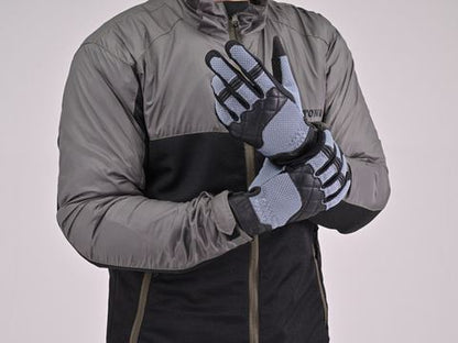 DG-010 Throwback Mesh Gloves Gray XL