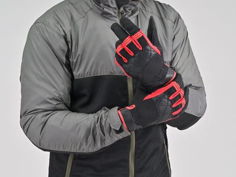 DG-010 Throwback Mesh Gloves Red S