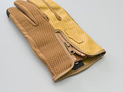 DG-011 パーシャルフィットメッシュグローブ ブラウン S