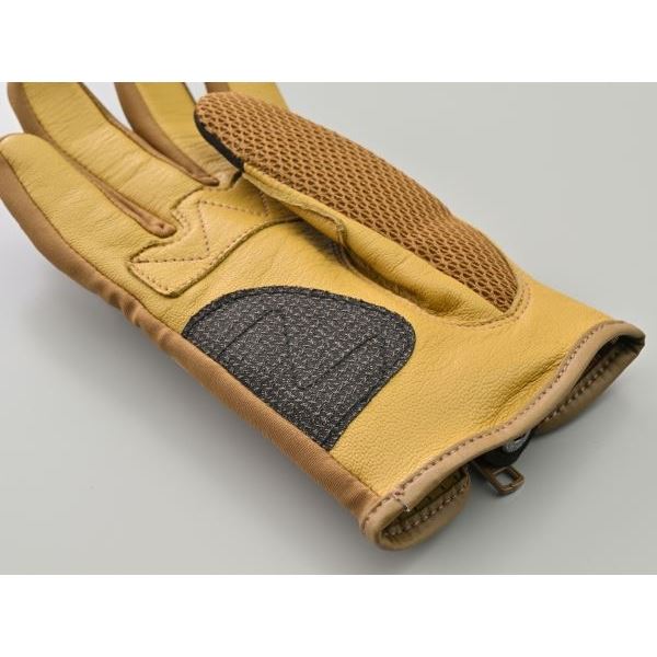 DG-011 パーシャルフィットメッシュグローブ ブラウン