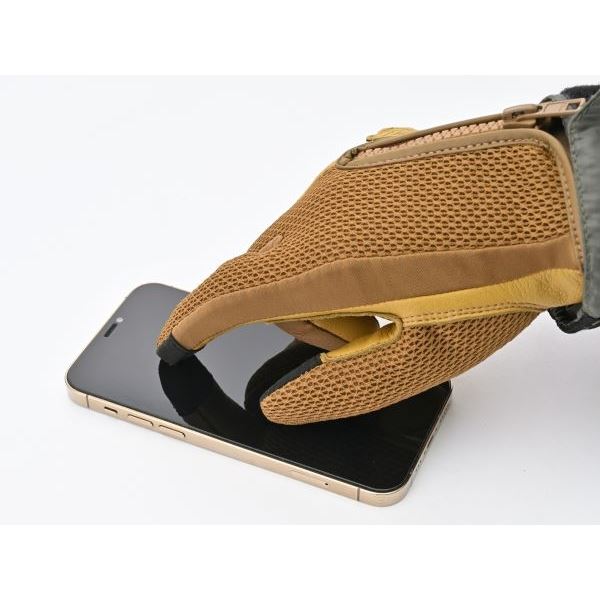 DG-011 パーシャルフィットメッシュグローブ ブラウン