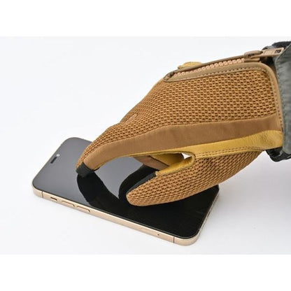 DG-011 パーシャルフィットメッシュグローブ ブラウン