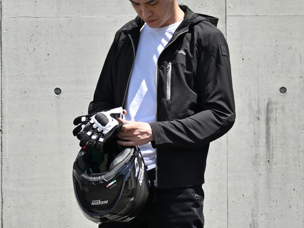 DJ-009 クイックドライパーカー ブラック M