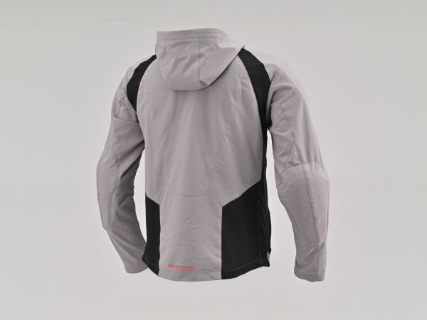 DJ-009 クイックドライパーカー ブラック/グレー S