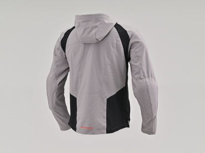 DJ-009 クイックドライパーカー ブラック/グレー S