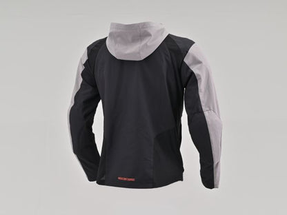 DJ-009 Quick-Dry Hoodie Black/Red XL