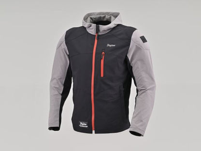 DJ-009 Quick Dry Hoodie Black/Red 2XL
