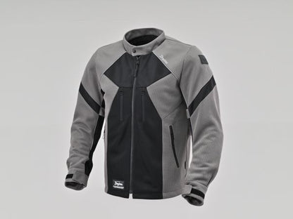 DJ-011 Full Mesh Jacket Black/Gray XL