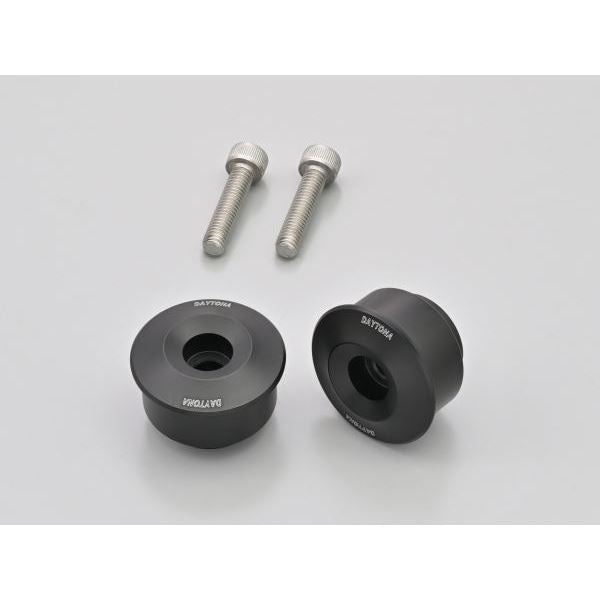 バーエンドミラーアダプター ブラック Φ30×L13 ヤマハ M6 左右2個セット